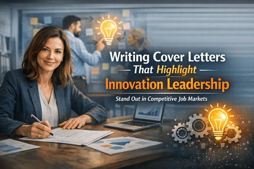 How to Write Cover Letters That Demonstrate Innovation Leadership