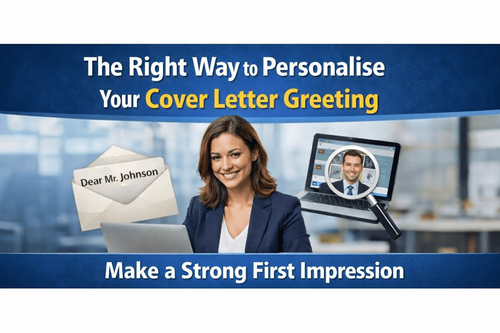How to Write a Personalized Cover Letter Greeting in 2026