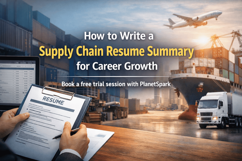 How to Write a Supply Chain Resume Summary for Career Growth