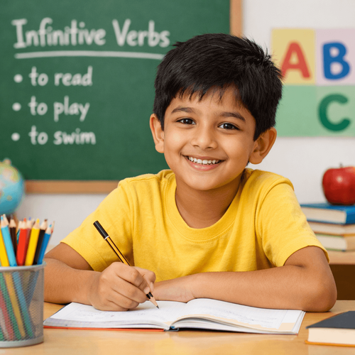 Learn Infinitive Verbs for Kids Step by Step