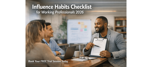 Influence Habits Checklist for Working Professionals 2026