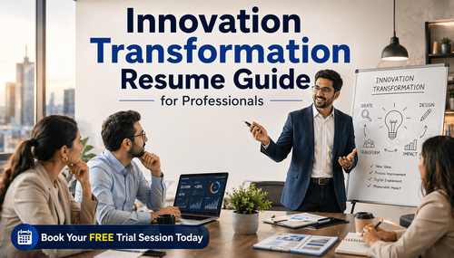 Innovation Transformation Resume Guide for Professionals