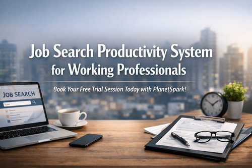 Job Search Productivity System for Working Professionals