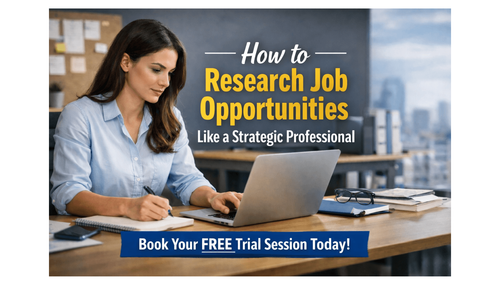 How to Research Job Opportunities Like a Strategic Professional
