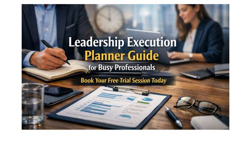 Leadership Execution Planner Guide for Busy Professionals