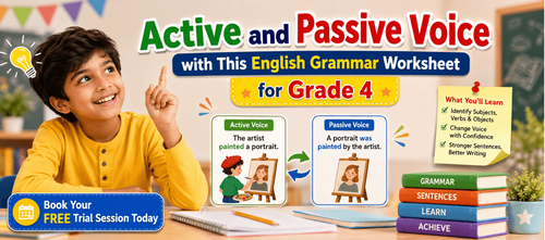 Learn Active and Passive Voice Basics in Grade 4