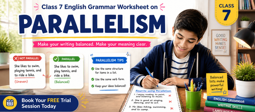 Master Parallelism in Grammar: Grade 7 Worksheet for Students
