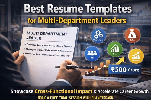 Multi-Department Management Resume Guide for Professionals