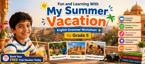 My Summer Vacation English Composition Practice for Grade 5