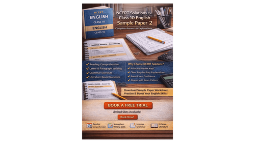 NCERT Class 10 English Sample Paper 6