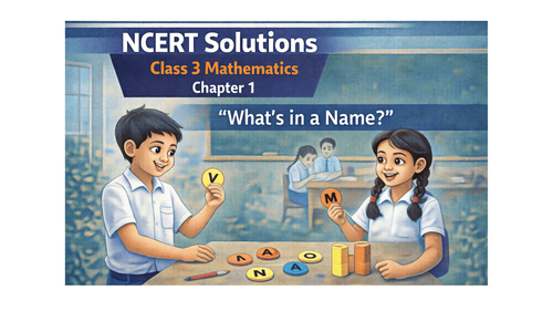 NCERT Solutions for Class 3 Mathematics Maths Mela Chapter 1