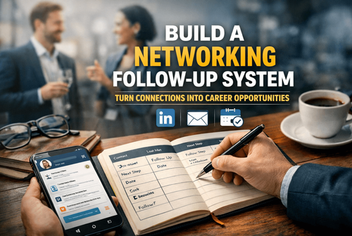 Networking Follow-Up Strategy Guide for Working Professionals