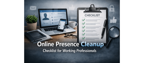 Online Presence Cleanup Checklist for Working Professionals