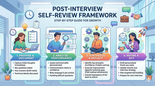 Post-Interview Self-Review Guide for Professionals (2026)
