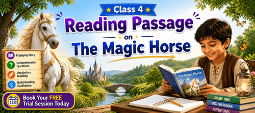 Printable Story Comprehension PDF on The Magic Horse