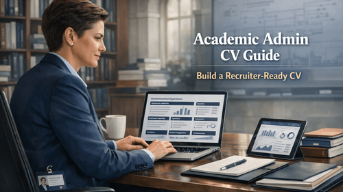Professional Academic CV Guide for University Administrators