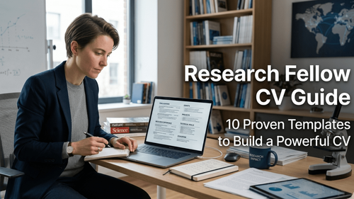 Professional CV Guide for Research Fellows in Academia