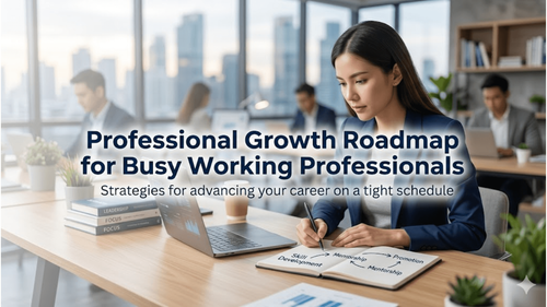 Professional Growth Roadmap for Busy Working Professionals