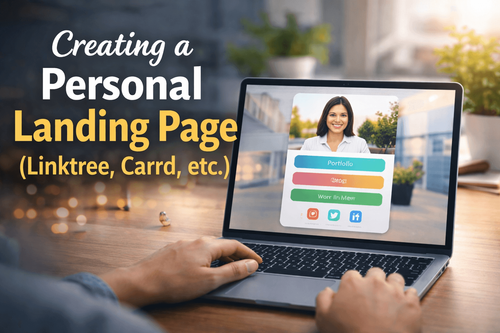 Professionals Must Know How to Create a Personal Landing Page