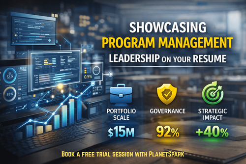 Program Management Leadership Resume Guide for Professionals