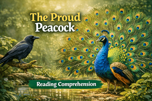 Proud Peacock Story: Grade 2 Reading Comprehension PDF