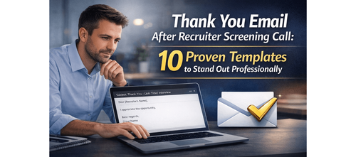 Recruiter Thank You Email Guide for Professionals 2026