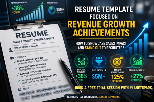 Revenue Growth Resume Guide for Career-Focused Professionals