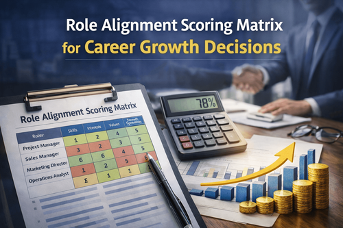 Role Alignment Scoring Matrix for Career Growth Decisions
