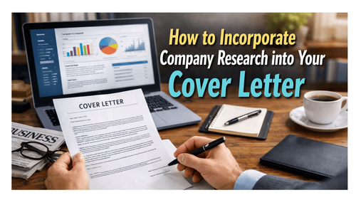 Step-by-Step Guide for Professionals to Research Companies for Better Cover Letters