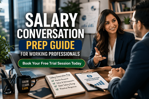 Salary Conversation Prep Guide for Working Professionals