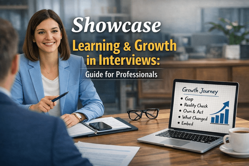 Showcase Learning & Growth in Interviews: Guide for Professionals