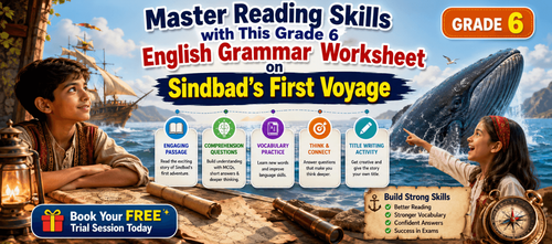 Sindbads First Voyage Reading and Vocabulary Practice Grade 6