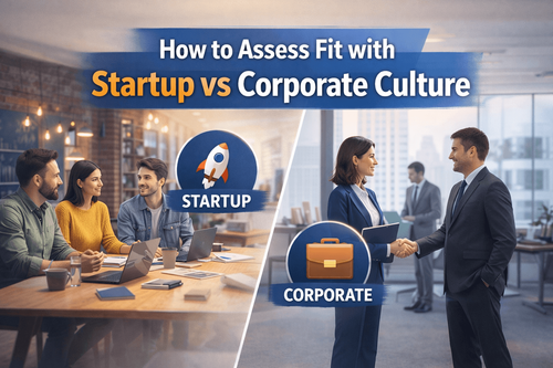 Startup vs Corporate: Career Fit Guide for Professionals 2026