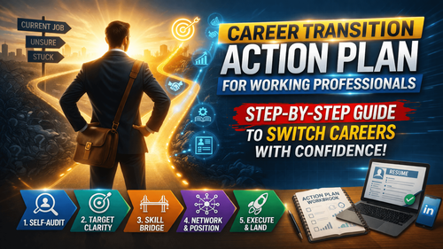 Step-by-Step Career Transition Plan for Working Professionals