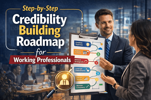 Step-by-Step Credibility Building Roadmap for Working Professionals