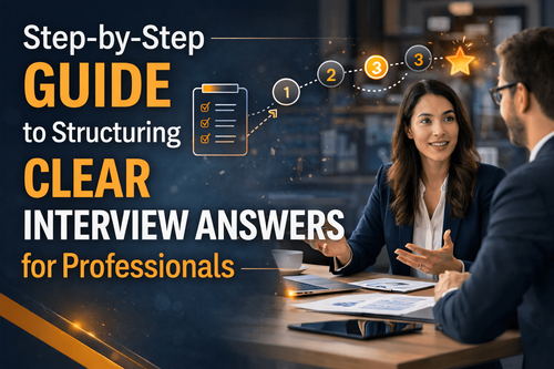 Step-by-Step Guide to Structuring Clear Interview Answers for Professionals