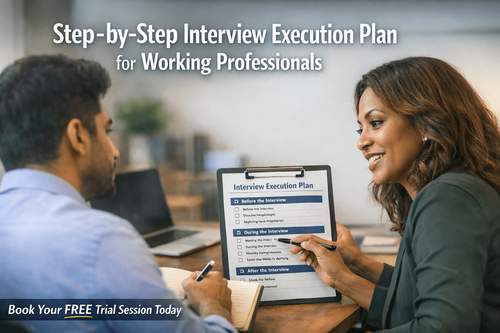 Step-by-Step Interview Execution Plan for Working Professionals
