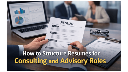 Step-by-Step Resume Guide for Consulting Careers (2026)