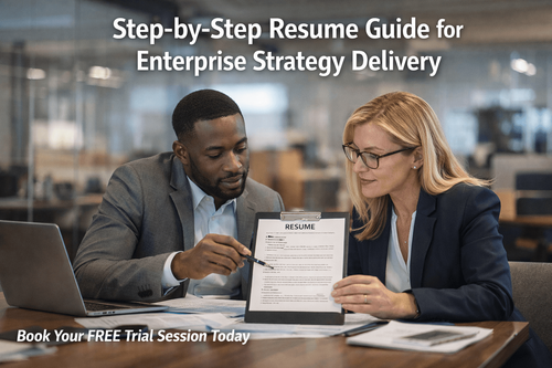 Step-by-Step Resume Guide for Enterprise Strategy Delivery