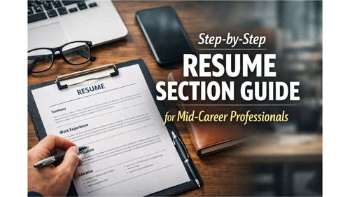 Step-by-Step Resume Section Guide for Mid-Career Professionals