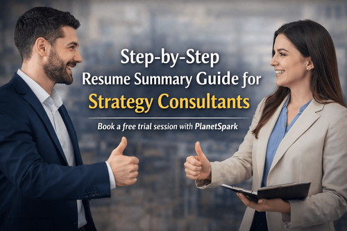 Step-by-Step Resume Summary Guide for Strategy Consultants