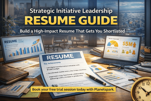 Strategic Initiative Leadership Resume Guide for Professionals