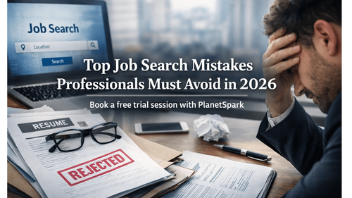 Top Job Search Mistakes Professionals Must Avoid in 2026