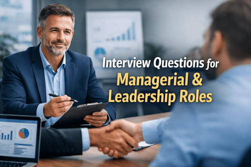 Top Managerial Interview Questions and How to Answer Them