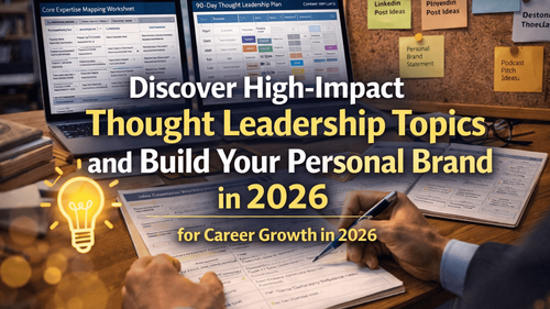 Top Thought Leadership Ideas for Working Professionals in 2026