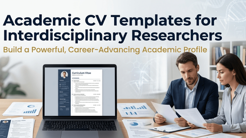 Ultimate Guide to Academic CVs for Interdisciplinary Researchers
