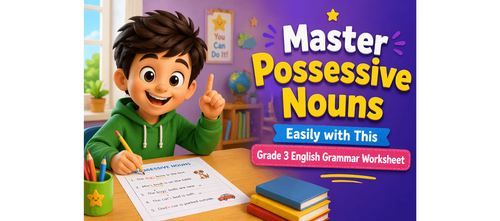 Understand Possessive Nouns with This Grade 3 Worksheet