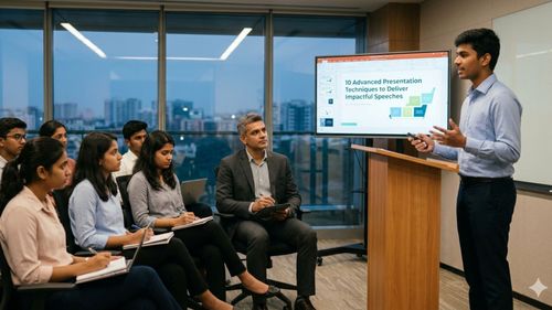 10 Advanced Presentation Techniques to Deliver Impactful Speeches
