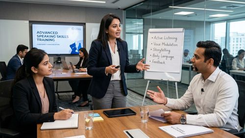 Advanced Speaking Skills Training for Confident Communication