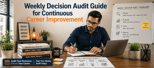 Weekly Decision Audit Guide for Continuous Career Improvement